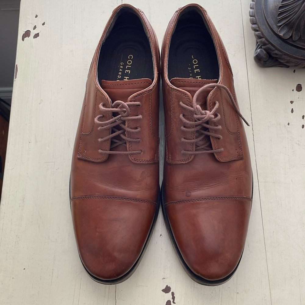 Cole Hahn Men’s Camel Color Leather Shoes